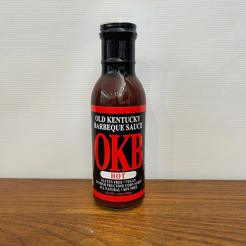 OKB Old Kentucky BBQ Sauce - Hot 14floz/396g