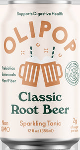 Olipop Probiotic Classic Root Beer Soda 12floz/355ml