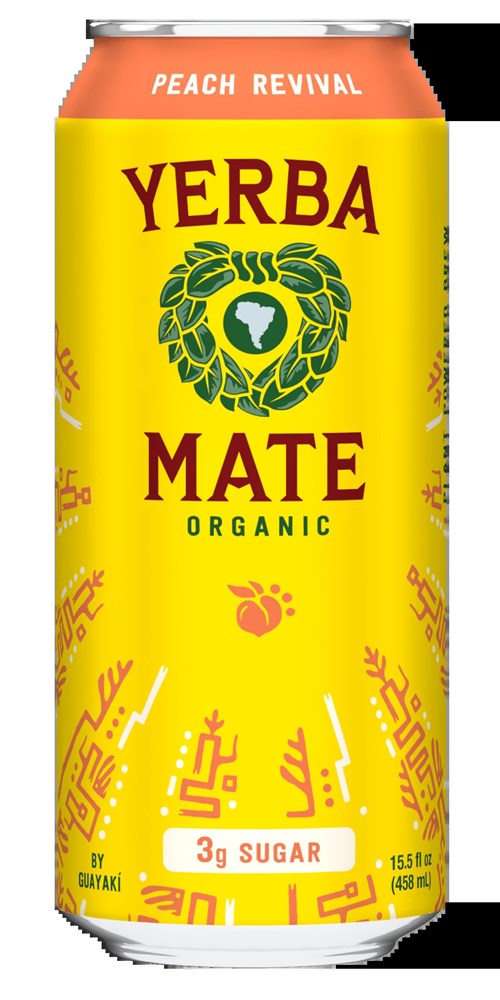 Guayaki Organic Yerba Mate Tea Bravo Mango 15.5floz/458ml