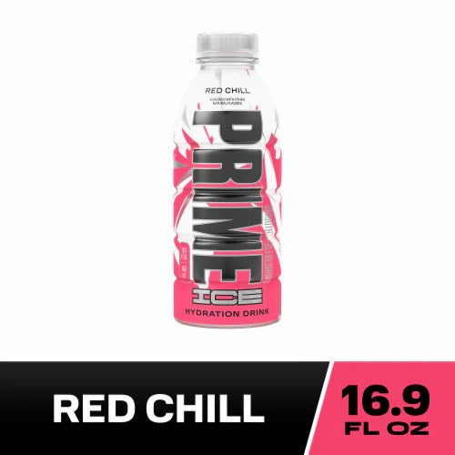 Prime Ice Hydration Red Chill 16.9floz/500ml