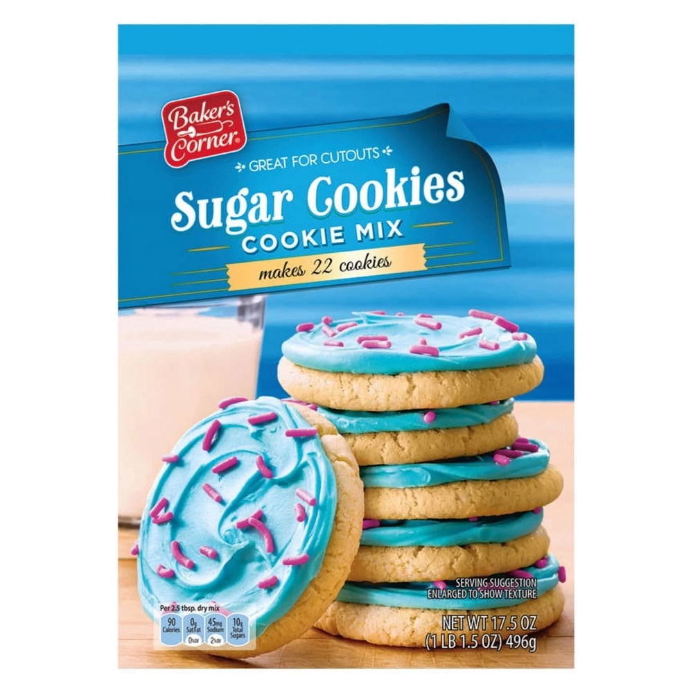 Bakers Corner Sugar Cookie Mix 17.5oz/496g