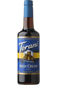 Torani Irish Cream Sugar Free Syrup 750ml