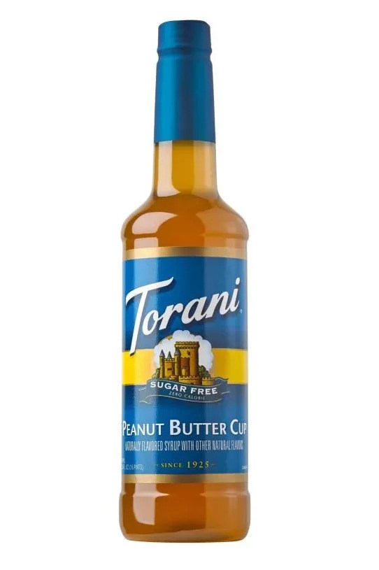Torani Peanut Butter Cup Sugar Free Syrup 750ml