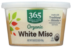 365 by Whole Foods Organic White Miso 16oz/454g