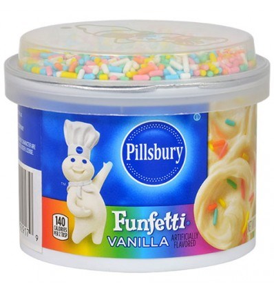 Pillsbury Funfetti Frosting Vanilla 9.6oz