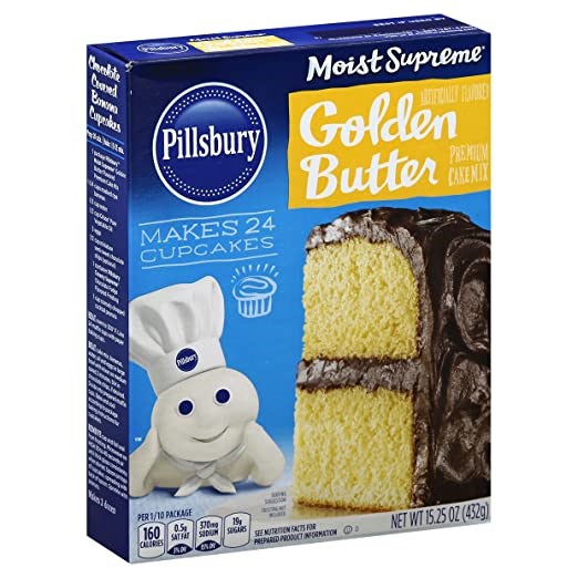 Pillsbury Cake Mix Premium Golden Butter 15.25oz/432g