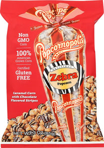 Popcornopolis Zebra Popcorn 3oz/85g