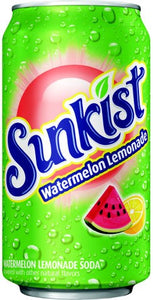 Sunkist Watermelon Lemonade Soda 12floz/355ml ***LIMIT 1 per customer***