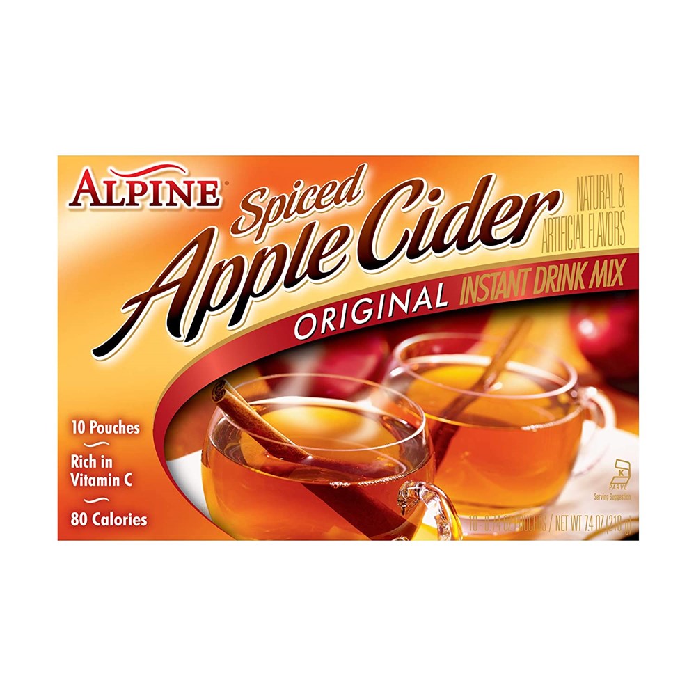 Alpine Spiced Apple Cider Original 10pk 7.4oz/210g