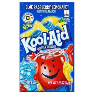 Kool Aid Drink Mix Blue Raspberry 0.22Oz/6.2g