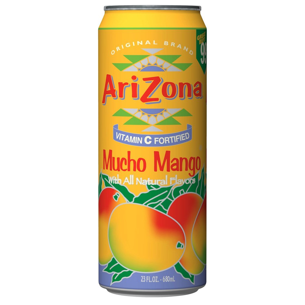 Arizona Mucho Mango can 23floz/680ml
