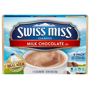 Swiss Miss 6pk Milk Chocolate 4.38oz/124g