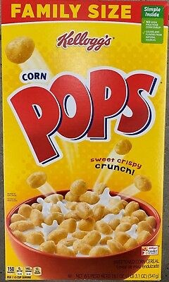 Kelloggs Corn Pops Cereal 19.1oz/541g