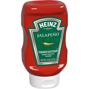Heinz Tomato Ketchup Jalapeno 14oz/397g