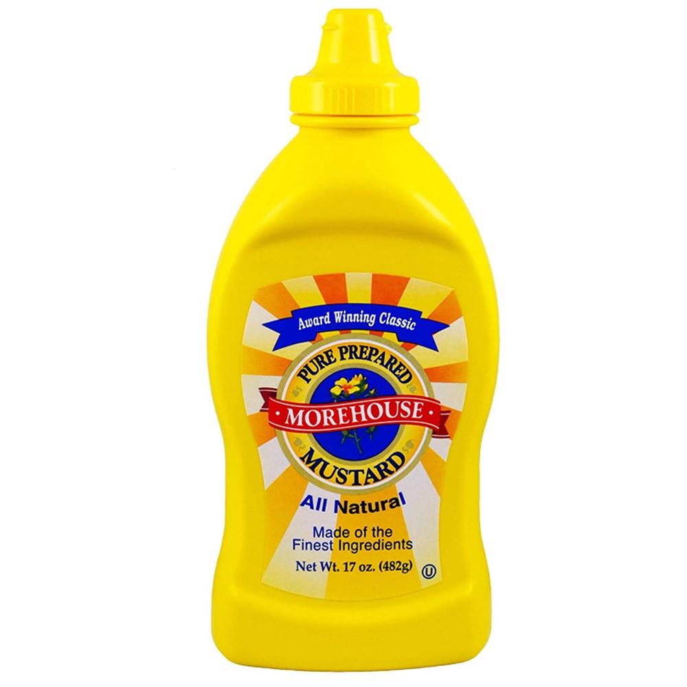 Morehouse Mustard Pure Prepared 17oz/482g