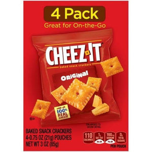 Cheez-It Original 4 Pack On-the-Go 3oz/85g