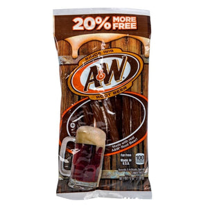 A&W Root Beer Candy Twists 6oz/170g