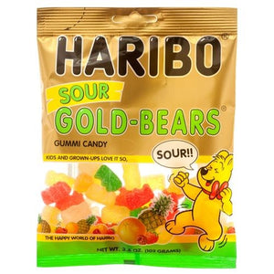 Haribo Gold Bears Sour 3.6oz/102g