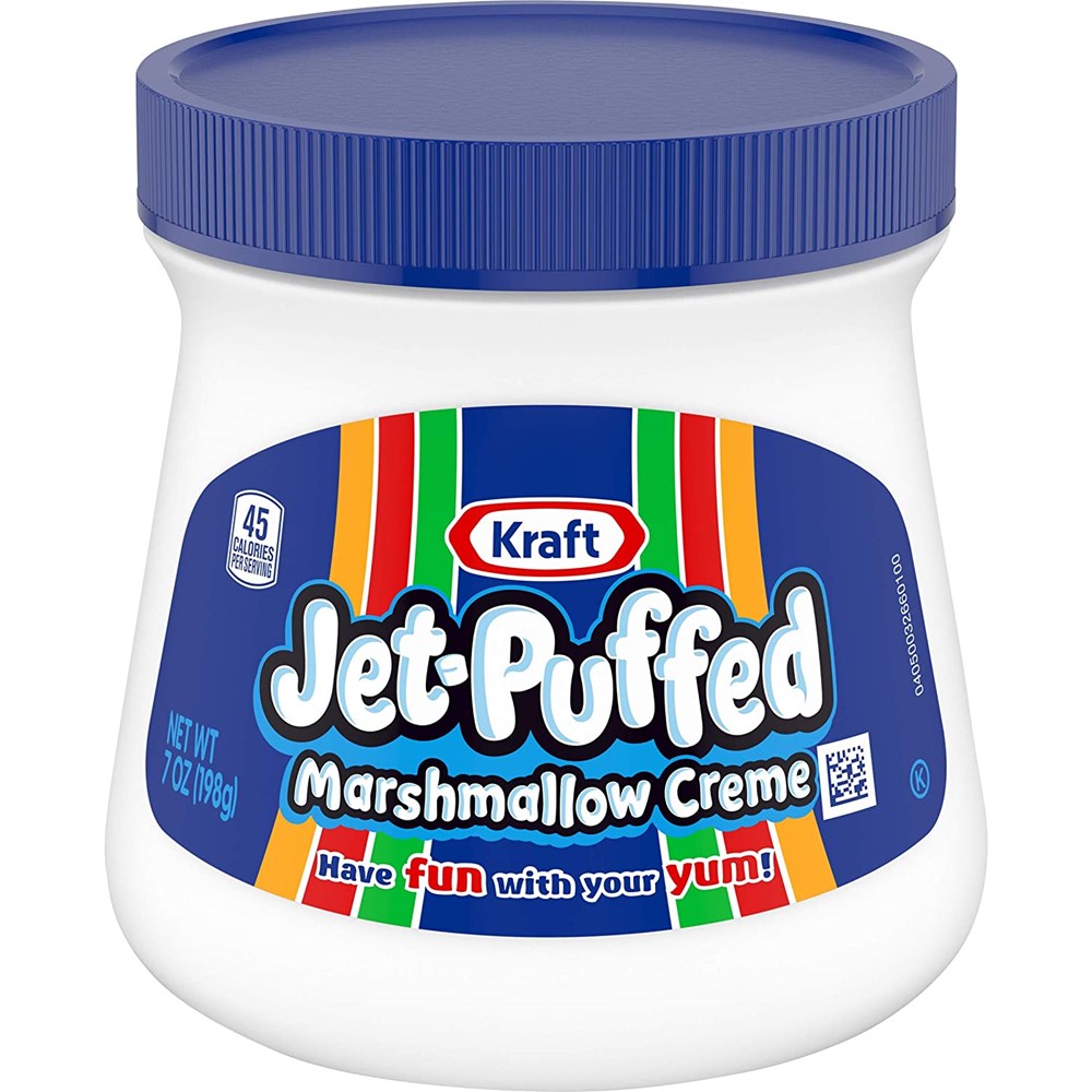 Jet Puffed Marshmallow Creme 7oz/198g (Best before 26 Feb 2024)