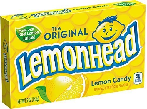 Lemonhead Lemon Candy TBX 5oz/142g