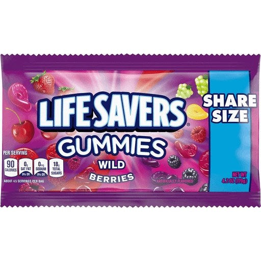 Life Savers Fruit Gummies Wild Berry 4.2oz