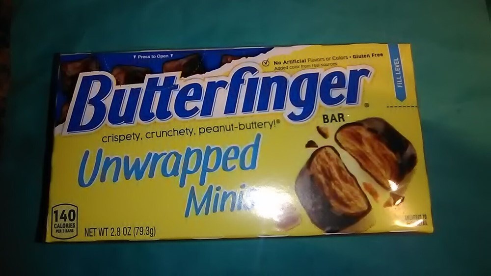 Butterfinger Bites Unwrapped Minis TBX 2.8oz/79.3g