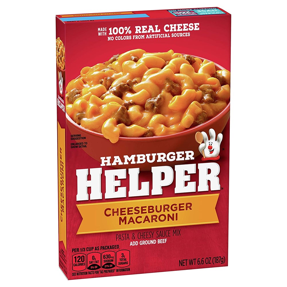 Hamburger Helper Cheeseburger Macaroni 6.6oz/187g
