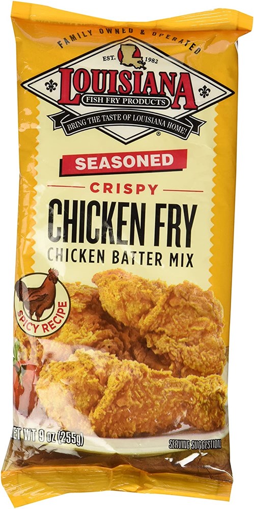 Louisiana FFP Chicken Fry Seasoned Crispy 9oz/255g