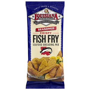 Louisiana FFP Fish Fry Seasoned Crispy 10oz/283g (Best Before 11 Aug 2025)