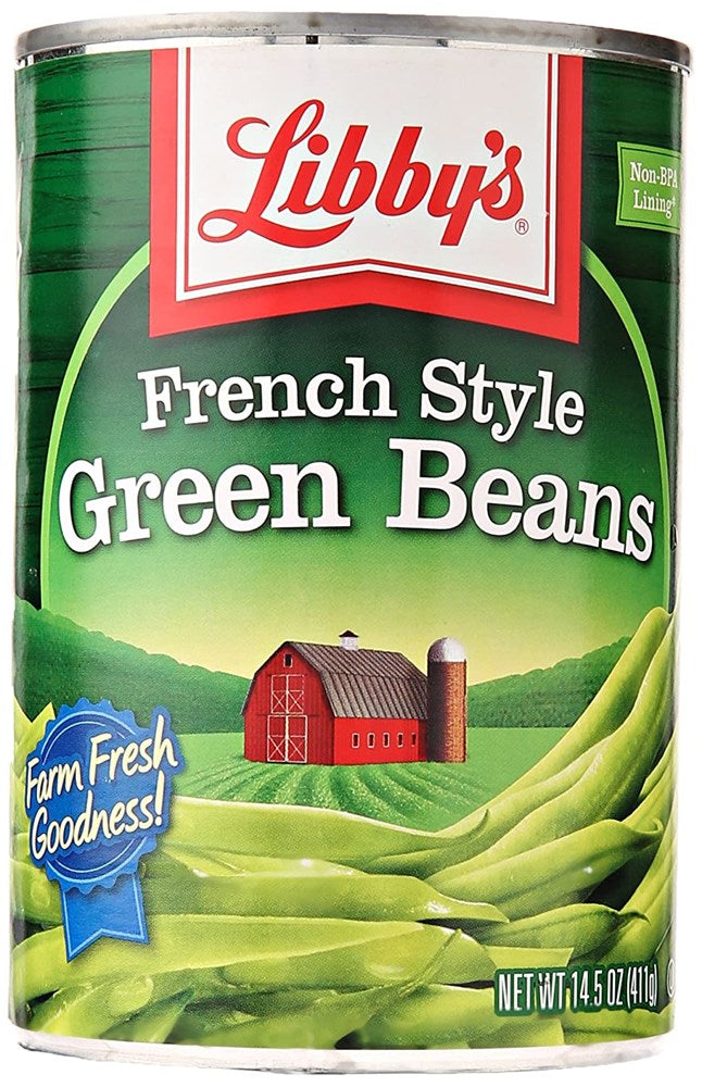 Libbys Green Beans French Style 14.5oz/411g