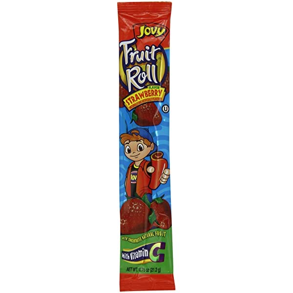 Jovy Fruit Roll Strawberry 0.75oz/21g