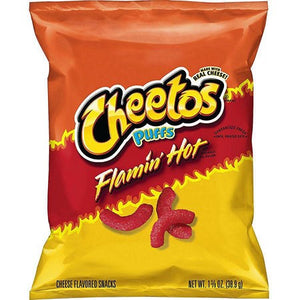 Cheetos Puffs Flamin Hot 1.375oz/38.9g