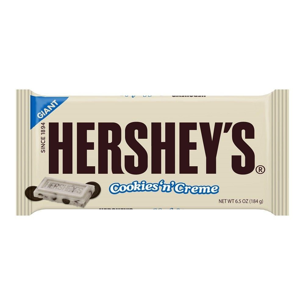 Hersheys Cookies n Creme Bar XL 6.5oz