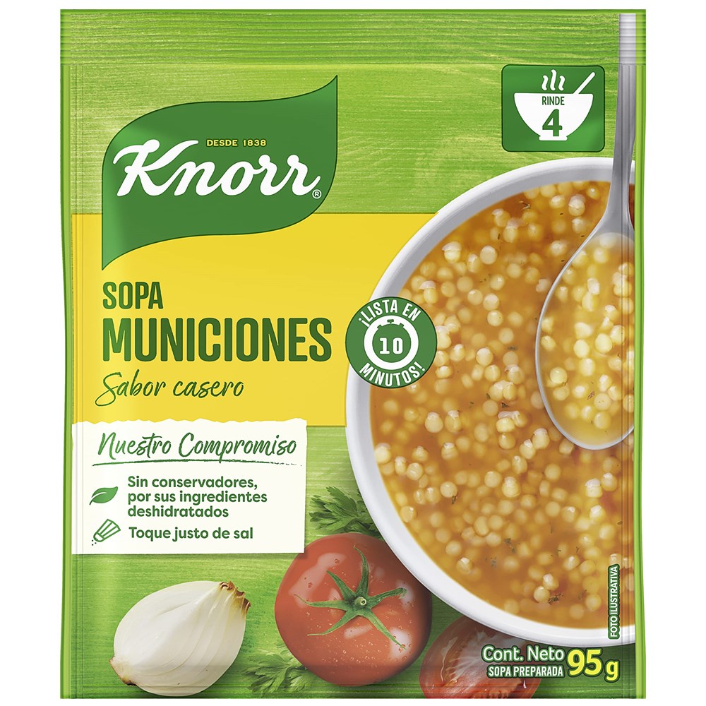Knorr Sopa Municiones 95g