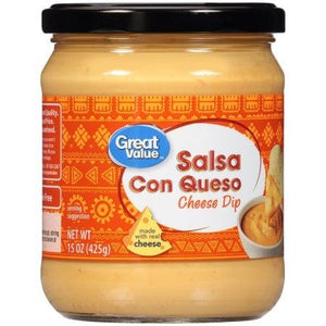 Great Value Salsa Con Queso 15oz