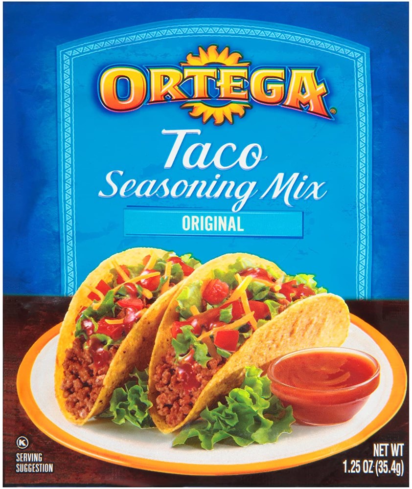 Ortega Taco Seasoning Mix Original 1.25oz/35.4g