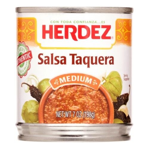 Herdez Salsa Taquera Medium can 7oz/198g