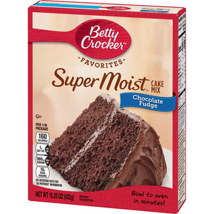 Betty Crocker Cake Mix Favorites Chocolate Fudge 15.25oz/432g