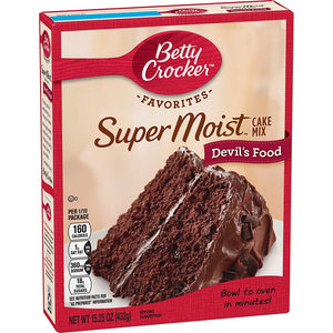 Betty Crocker Cake Mix Favorites Devils Food 15.25oz/432g