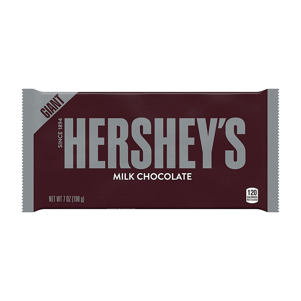 Hersheys Milk Chocolate Bar XL 7oz/198g