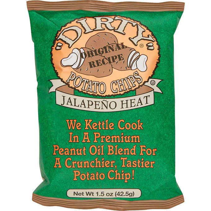 Dirty Potato Chips Jalapeno 1.5oz/42.5g
