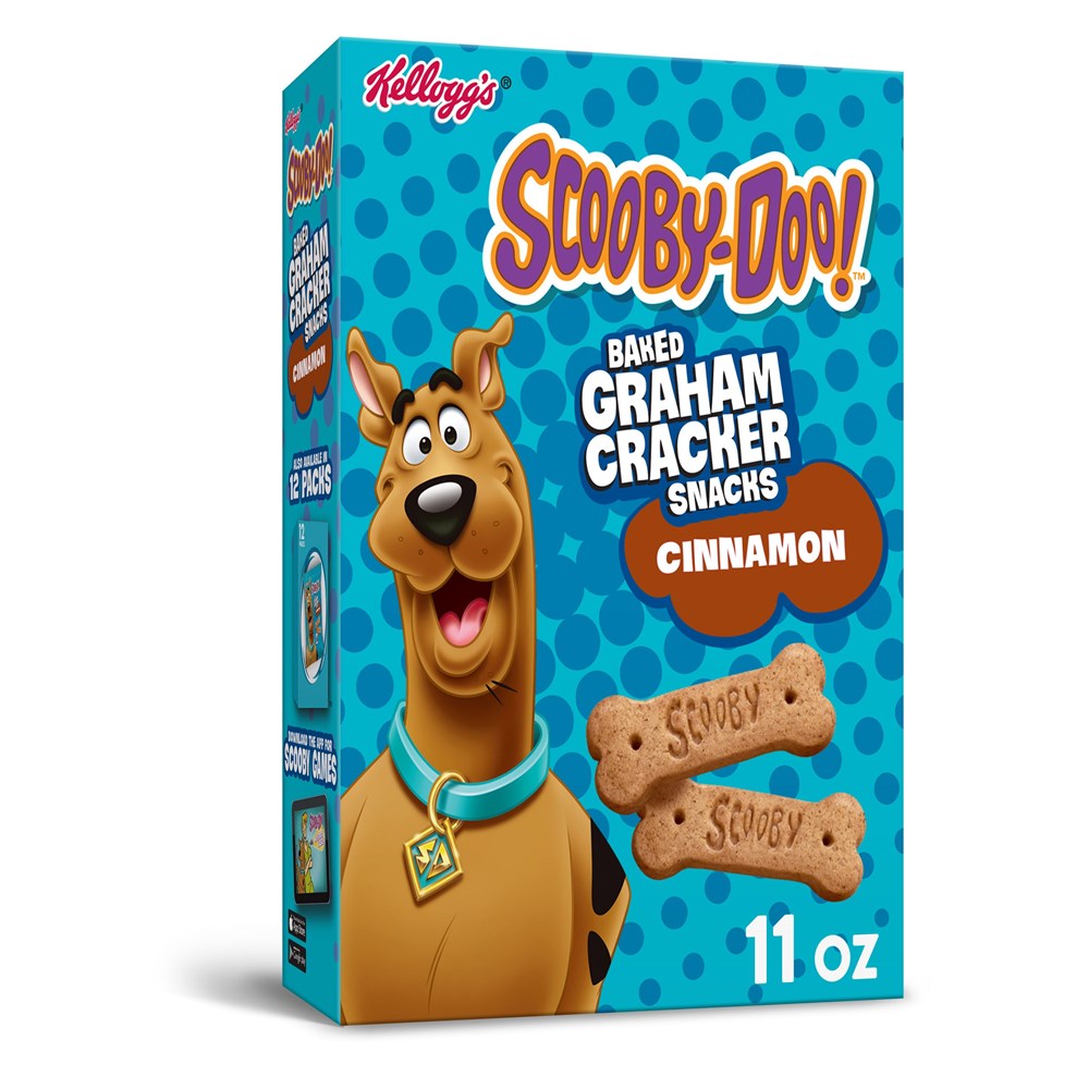 Kelloggs Scooby Doo Cinnamon Graham Cracker Sticks 11oz/311g