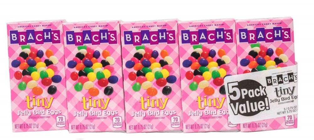 Brachs Jelly Bird Eggs Tiny Each5pk@0.75oz/21g