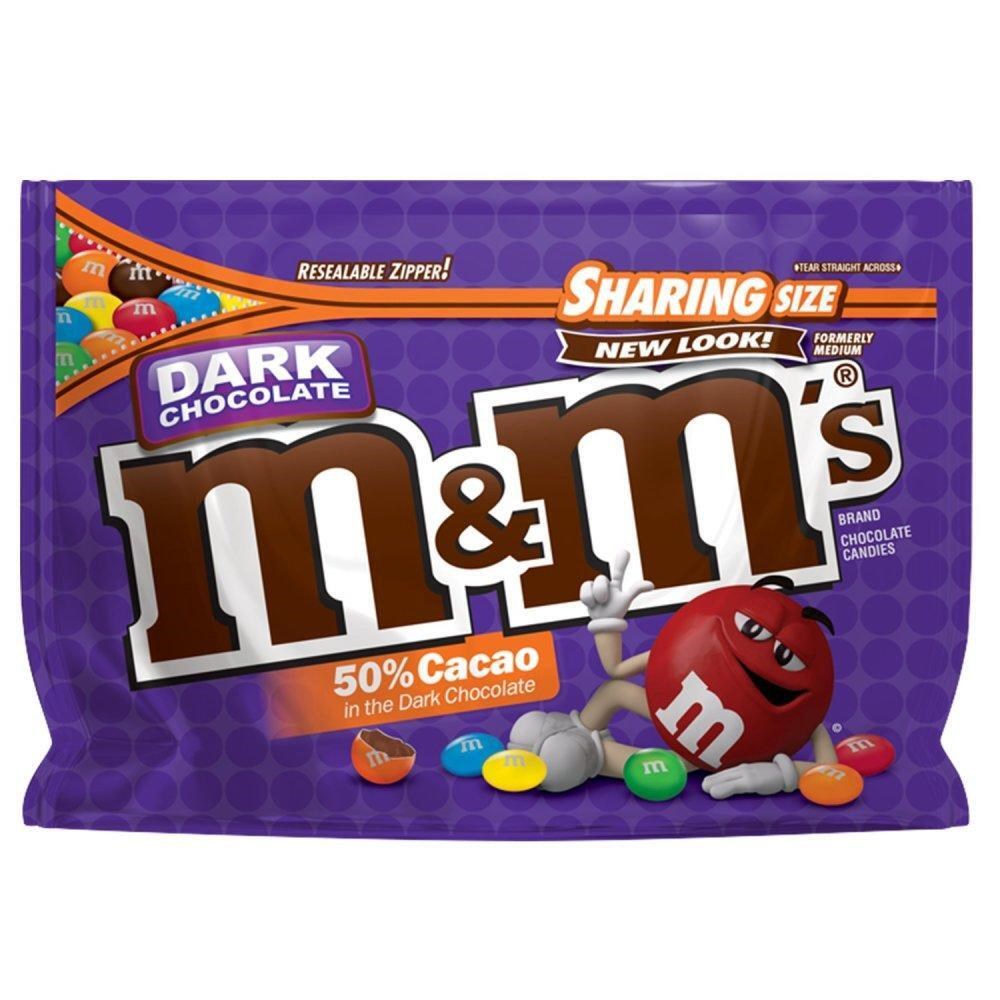M&Ms Dark Chocolate Sharing 10.1oz/286.3g