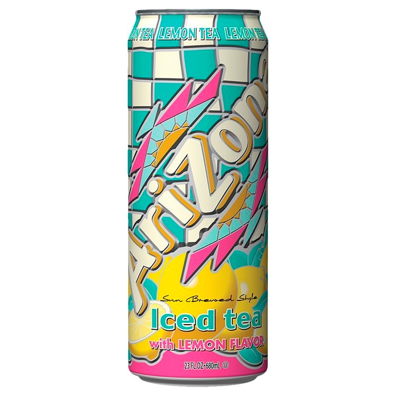 Arizona Iced Tea Lemon Flavor can 23floz/680ml