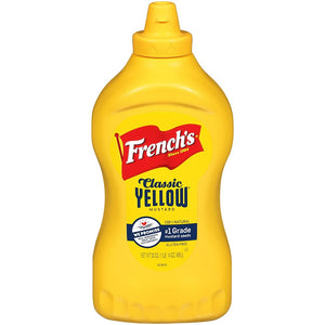 Frenchs Classic Yellow Mustard 30oz/850g
