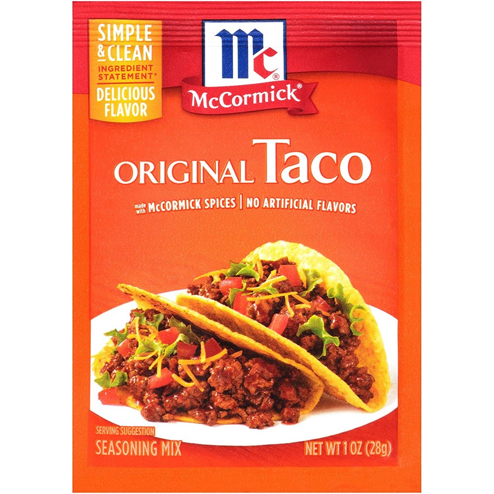 McCormick Original Taco Seasoning Mix 1oz/28g