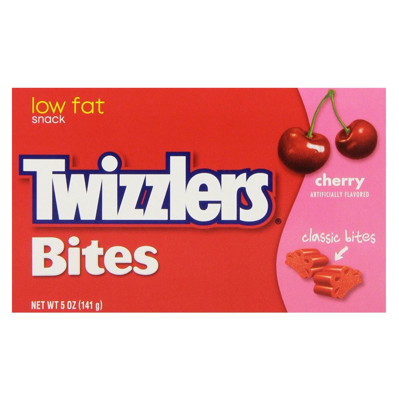Twizzlers Bites Cherry TBX 5oz/141g