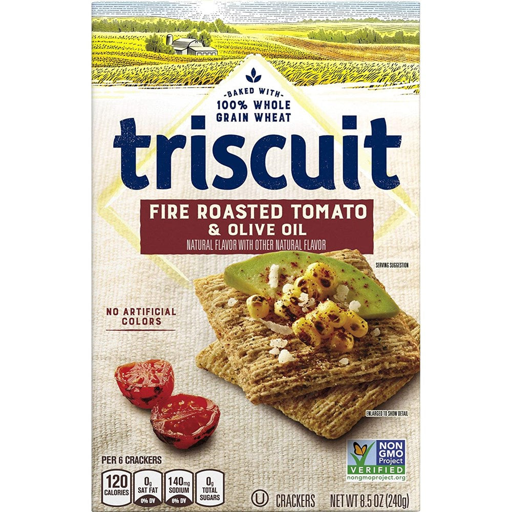 Nabisco Triscuit Fire Roasted Tomato & Olive 8.5oz/240g