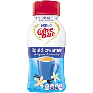 Nestle Coffee Mate Liquid 8oz French Vanilla 8floz/236ml